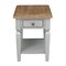 International Concepts Rectangle Vista End Table, 18 W, 24 L, 24 in H, Wood, Hickory/Stone OT41-15E - alternate 8
